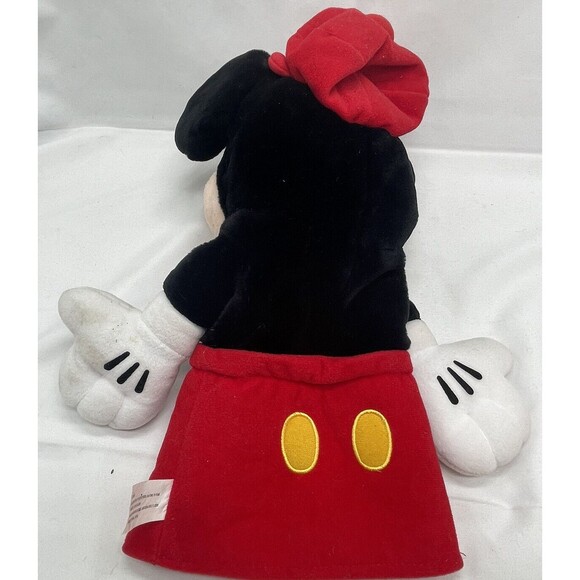 Vintage Walt Disney World Disneyland Plush Mickey Mouse Cover Puppet Stuffed Toy - Picture 15 of 16